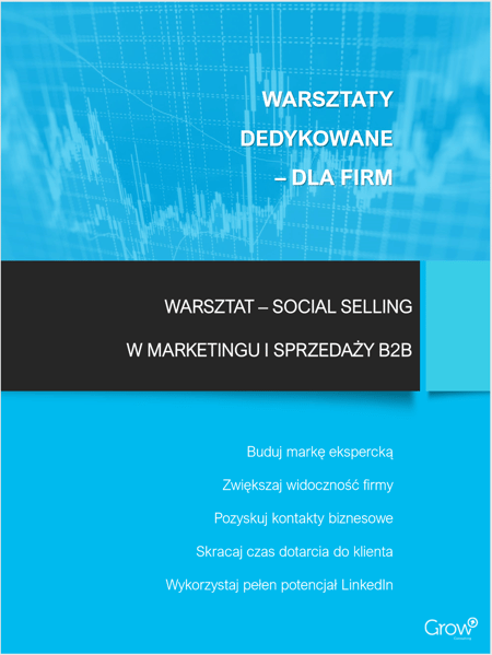 Warszataty Social Selling dedykowane dla firm B2B 