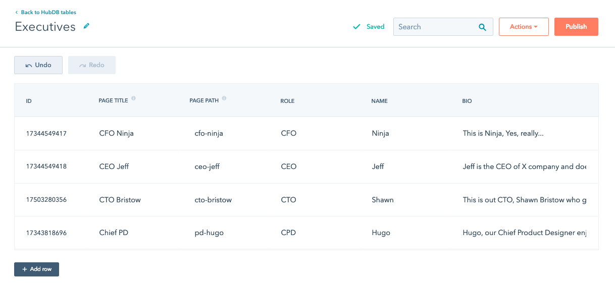 HubDB Image for Building Dynamic Pages with HubDB